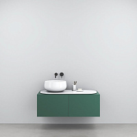 Cielo Delfo Тумба крашенная, с отверстиями, цвет: Muschio DECLMU