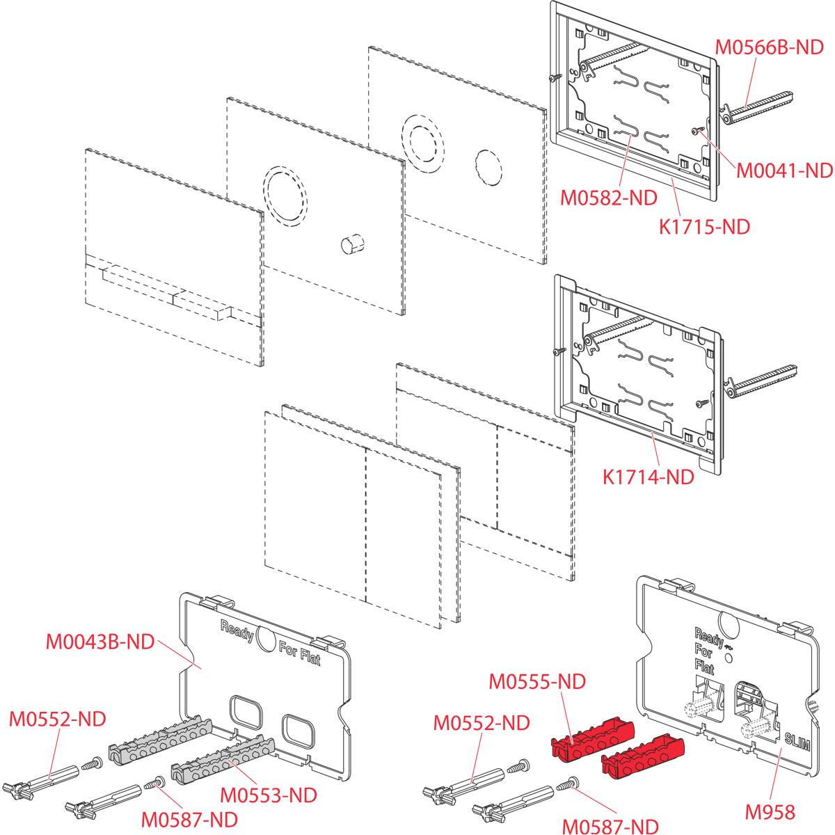 Alcaplast Панель управления, цвет: лакированная нержавеющая сталь TURN-INOX