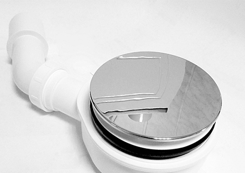 Alcaplast Выпускной комплект для душевого поддона, пластик, цвет: хром A491CR