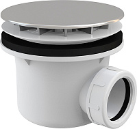 Alcaplast Сифон для душевого поддона, цвет: хром A49CR