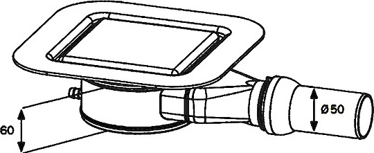 Сифон для поддона Kaldewei Conoflat KA 120 4092 687770710001