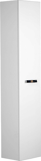 Roca Victoria Nord Шкаф-пенал 30х150h см, подвесной, с 1ой дверцей, цвет: белый глянцевый ZRU9000026