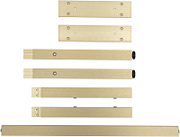 Allen Brau Reality Ножки для мебели, цвет: латунь 1.320B13.03