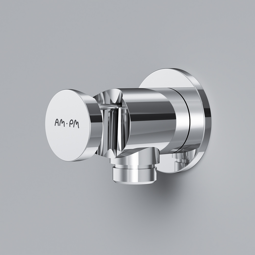 Am.Pm Шланговое подключение с держателем душа, цвет: хром глянцевый F0602100