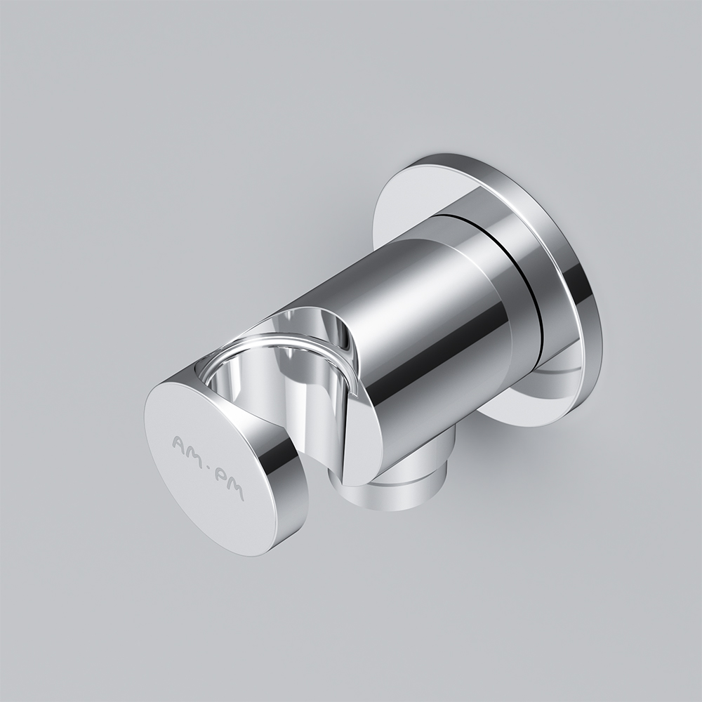 Am.Pm Шланговое подключение с держателем душа, цвет: хром глянцевый F0602100