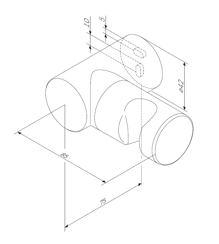 Am.Pm Держатель душевой лейки поворотный, цвет: хром глянцевый F0500864