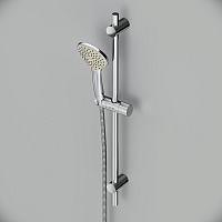 Am.Pm Gem Душевой гарнитур: штанга, шланг, лейка, высота 70 см, цвет: хром глянцевый F0190000