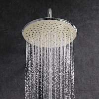 Am.Pm Gem Душевая стойка: верхний и ручной душ, шланг, без смесителя, цвет: хром глянцевый F0790000