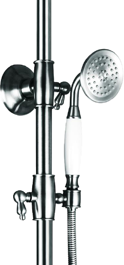 Timo Nelson Душевая стойка с верхним душем, цвет: хром глянцевый SX-1290/00