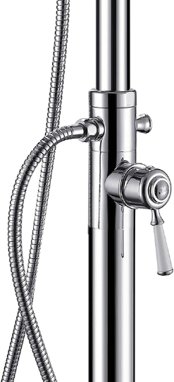 Timo Arisa Душевая стойка с верхним душем, цвет: хром глянцевый SX-5000/00