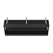 Gessi Binario Профиль линейный 109 cм, без подготовки под модули, цвет: matte black 61019#299