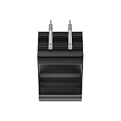 Gessi Binario Профиль линейный 25 cм, без подготовки под модули, цвет: matte black 61011#299