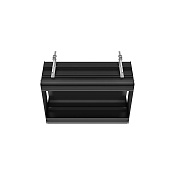 Gessi Binario Профиль линейный 67 cм, без подготовки под модули, цвет: matte black 61015#299