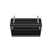 Gessi Binario Профиль линейный 67 cм, для 3 модулей, установка Shift-Fix, цвет: matte black 61006#299