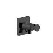 Gessi Rilievo Шланговое подключение с держателем душа, цвет: matte black 59161#299