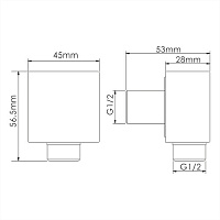 Wasserkraft Подключение шланга A124