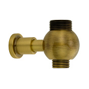 Migliore Ricambi Штуцер проходной для душевой колонны, 1/2"x3/4", цвет: бронза 19827