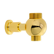 Migliore Ricambi Штуцер проходной для душевой колонны, 1/2"x3/4", цвет: золото 19861