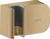 Axor One Porter Шланговое подключение с держателем, цвет: шлифованная бронза 45723140