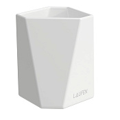 Laufen Home Collection Стакан керамический 9х9хh10,5 см, цвет: белый 8.7777.4.000.000.1