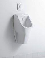 Duravit D-Code Писсуар подвесной со скрытым подводом воды, цвет: белый 0828300000