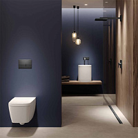 Tece Drainprofile Профиль для душа из нержавеющей стали 100 см, цвет: brushed black chrome 671001