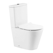 Belbagno Flay-R Чаша напольного унитаза 61х29,5х41h, цвет: белый BB2149CPR