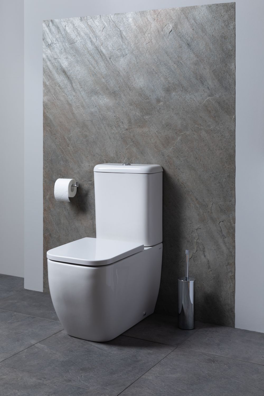 Allen Brau Infinity Чаша напольного унитаза 35,5x66 см каскадный смыв, цвет: белый глянцевый 4.21001.20