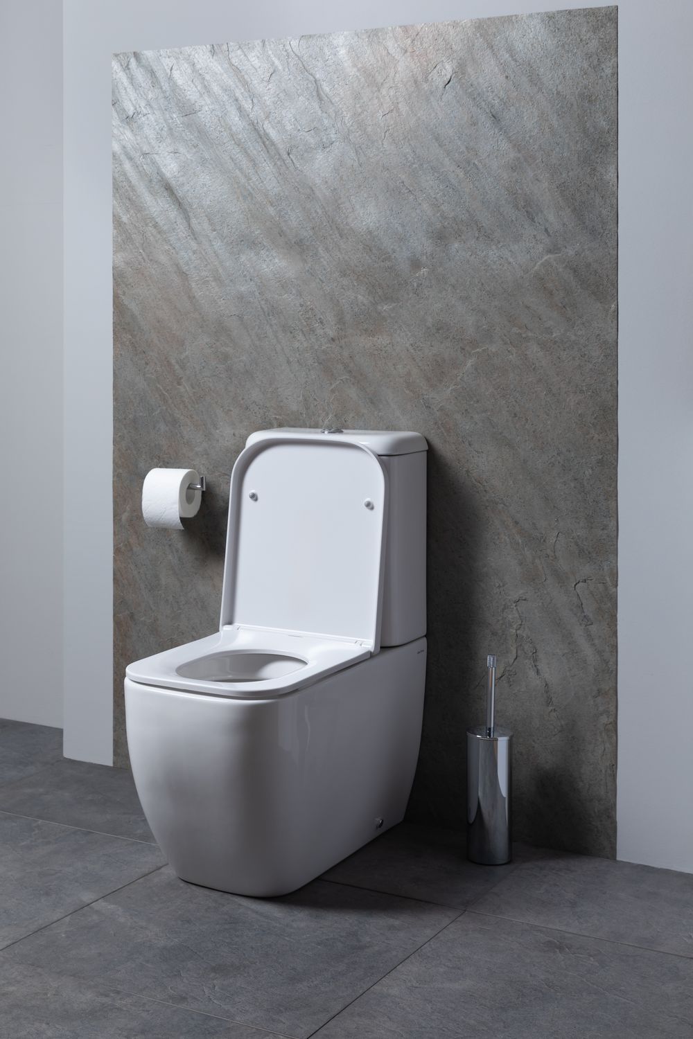 Allen Brau Infinity Чаша напольного унитаза 35,5x66 см каскадный смыв, цвет: белый глянцевый 4.21001.20