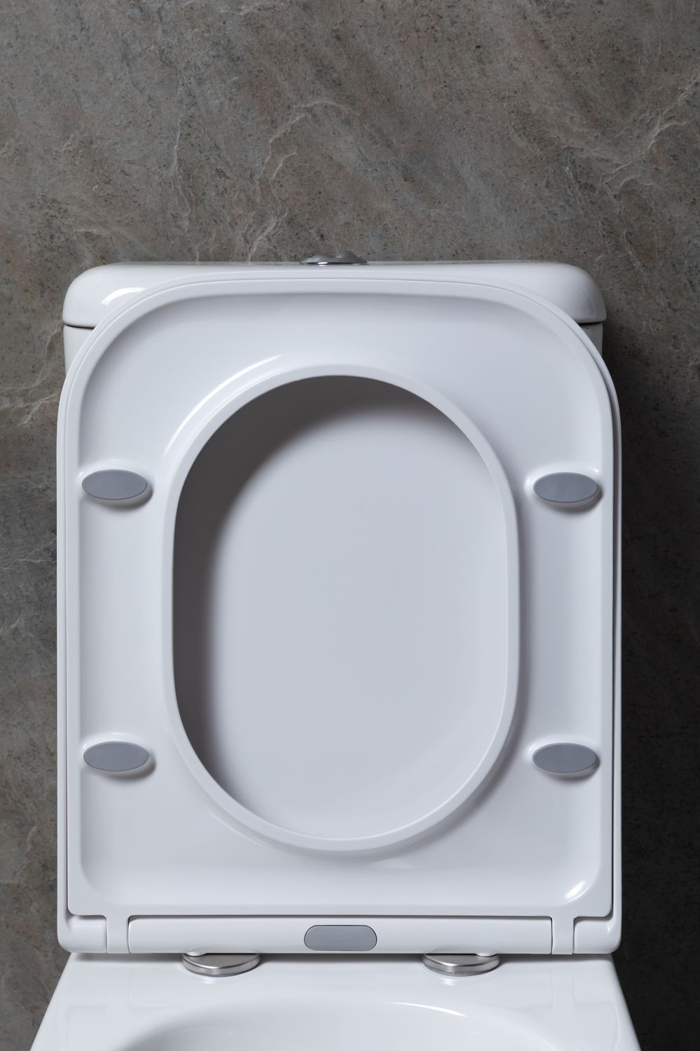 Allen Brau Infinity Чаша напольного унитаза 35,5x66 см каскадный смыв, цвет: белый глянцевый 4.21001.20