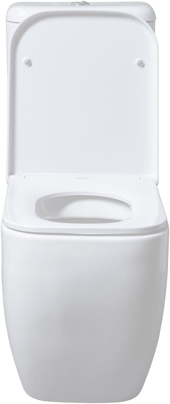 Allen Brau Infinity Чаша напольного унитаза 35,5x66 см каскадный смыв, цвет: белый глянцевый 4.21001.20