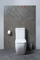 Allen Brau Infinity Чаша напольного унитаза 35,5x66 см каскадный смыв, цвет: белый глянцевый 4.21001.20