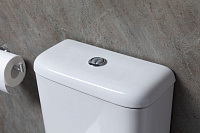 Allen Brau Infinity Чаша напольного унитаза 35,5x66 см каскадный смыв, цвет: белый глянцевый 4.21001.20