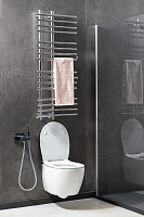 Allen Brau Fantasy Чаша подвесного унитаза 36,3x51 см каскадный смыв, цвет: белый глянцевый 4.11004.20