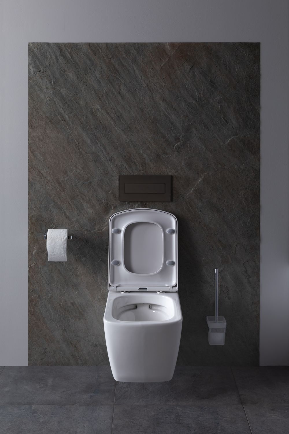 Allen Brau Liberty Чаша подвесного унитаза 36x50 см каскадный смыв, цвет: белый глянцевый 4.33004.20