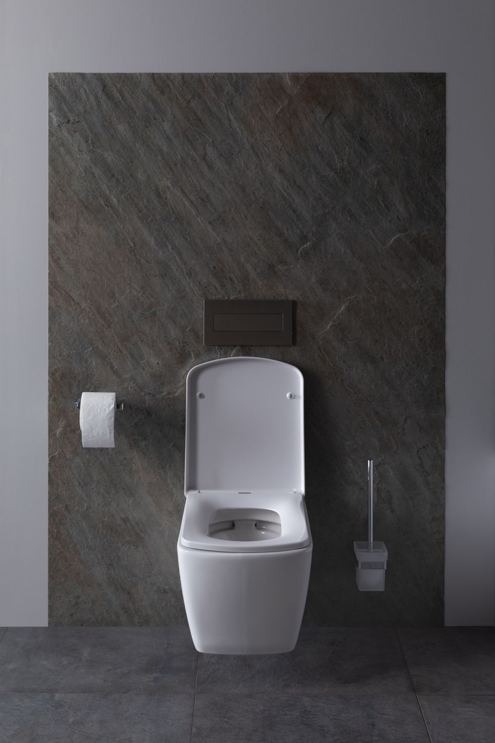 Allen Brau Liberty Чаша подвесного унитаза 36x50 см каскадный смыв, цвет: белый глянцевый 4.33004.20