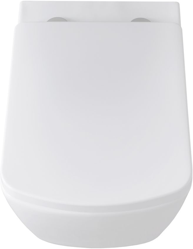 Allen Brau Liberty Чаша подвесного унитаза 36x50 см каскадный смыв, цвет: белый глянцевый 4.33004.20