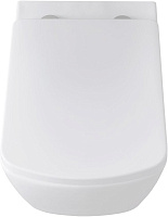 Allen Brau Liberty Чаша подвесного унитаза 36x50 см каскадный смыв, цвет: белый глянцевый 4.33004.20