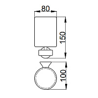 Webert Opera Стакан для зубных щеток подвесной, керамический, цвет: розовое золото OA500301980