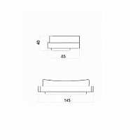 Webert Pegaso Мыльница подвесная, цвет: хром PE500101015