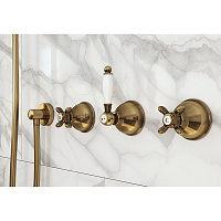 Webert Ottocento Переключатель потоков, цвет: белый/хром AC0395015