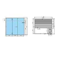 Effegibi Sky Corner Био-Сауна 230x200h211 см, DX, цвет осина термообработанная BI 55 41 0027