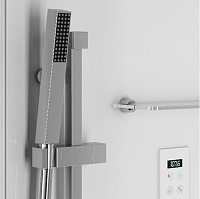 Jacuzzi Bali Душевая кабина, 120x80xh220 см, установка в любой угол, цвет белый/хром BAL12220120