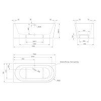Knief Wall Corner R Ванна из Acrylic угловая 165x75 см, левая, без слива-перелива, цвет: белый 0100-255-R