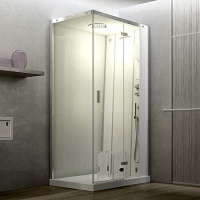 Jacuzzi Cloud 140 Base Душевая кабина, 140x90xh220 см, Sx,  цвет белый/хром 9448-309A Sx