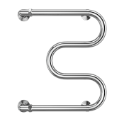Terminus М-образный 1" Полотенцесушитель водяной для гвс 40x53,2h, цвет без покрытия 4620768881138