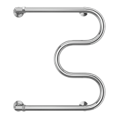 Terminus М-образный 1" Полотенцесушитель водяной для гвс 60x53,2h, цвет без покрытия 4620768881169
