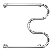 Terminus М-образный 1" Полотенцесушитель водяной для гвс 60x63,2h, цвет без покрытия 4620768881213