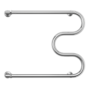 Terminus М-образный 1" Полотенцесушитель водяной для гвс 70x63,2h, цвет без покрытия 4620768881220