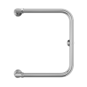 Terminus П-образный 1" Полотенцесушитель водяной для гвс 40x53,2h, цвет без покрытия 4620768881459